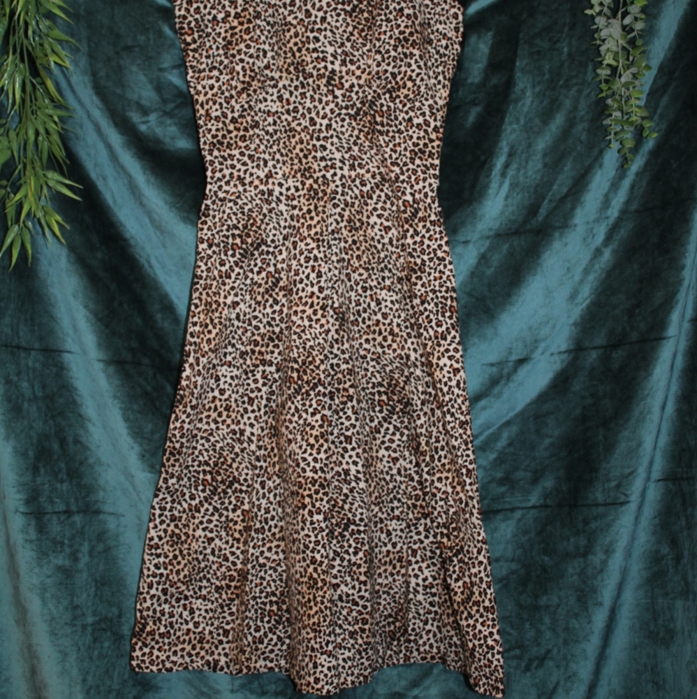 Super cute leopard print dress